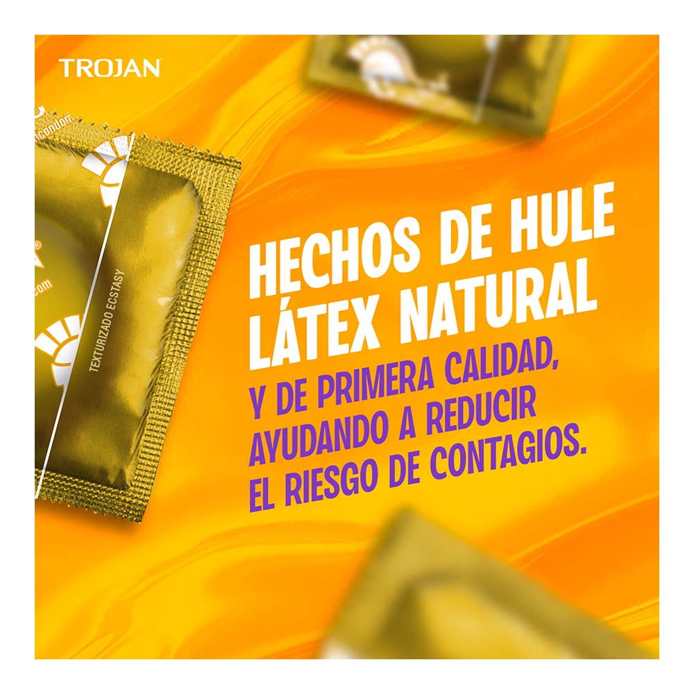 Condones Trojan te dan tranquilidad