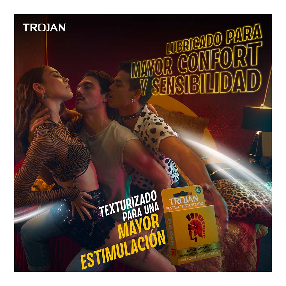 Condones Trojan te dan tranquilidad
