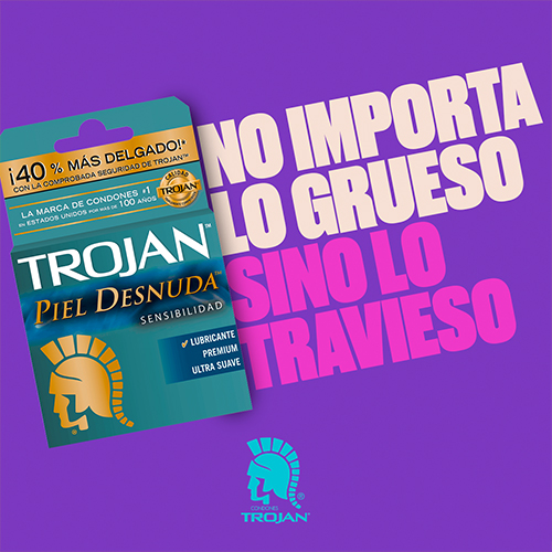 Trojan Síguenos en Instagram